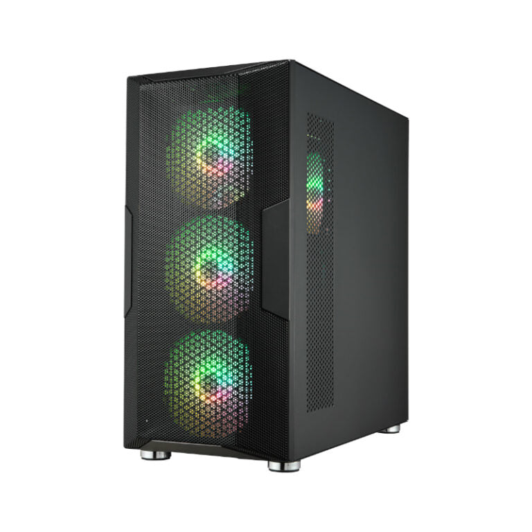 FSP CUT592 E-ATX Full Tower Tempered Glass side panel – Black