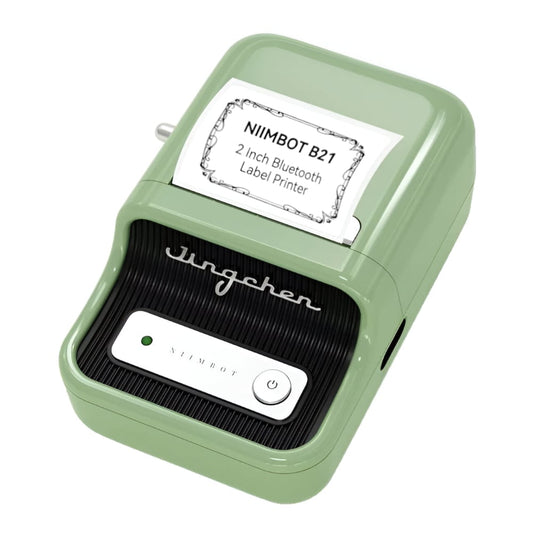 Niimbot B21 Portable Thermal Label Printer – Green