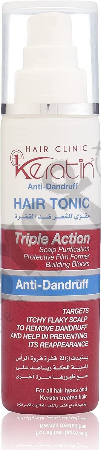 E-KERATIN HAIR TONIC ANTI-DANDRUFF (100 ML)